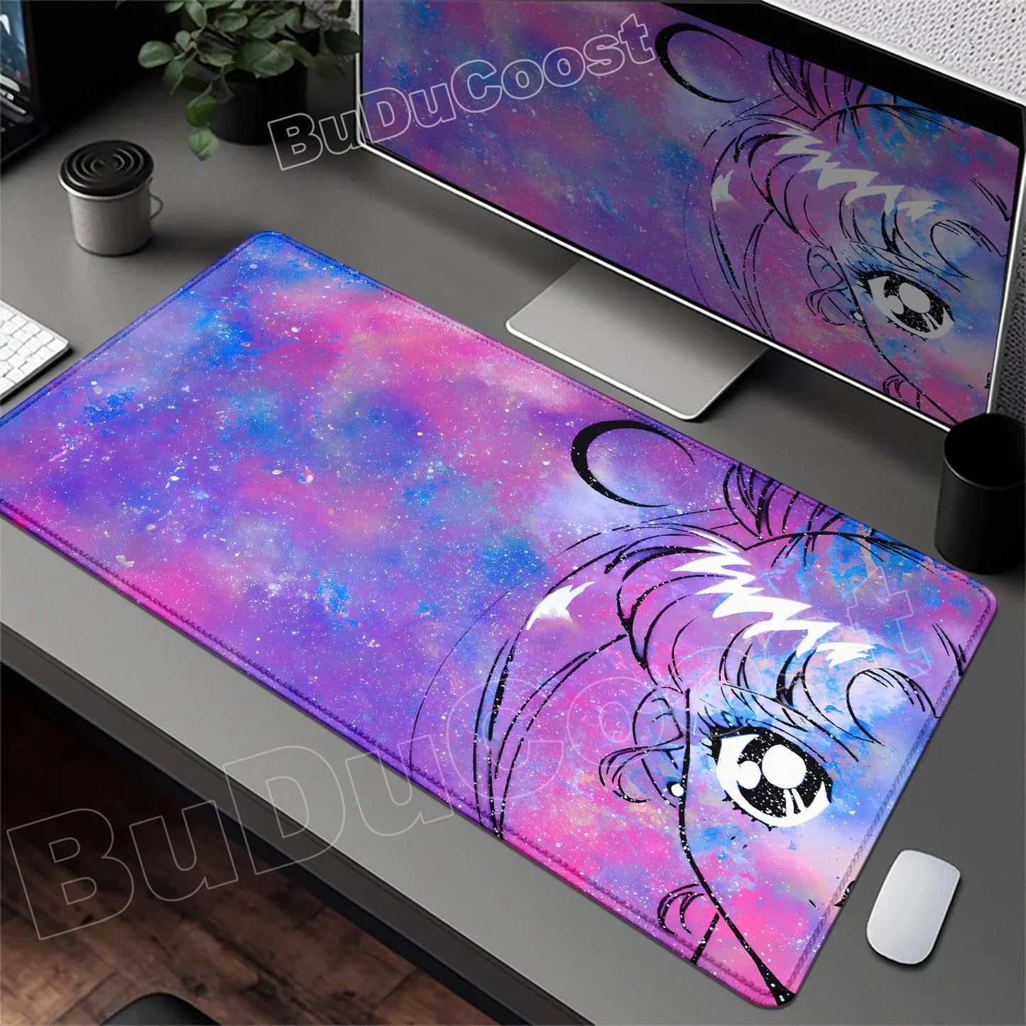 Sailor Moon Anime Geniş Mouse Pad
