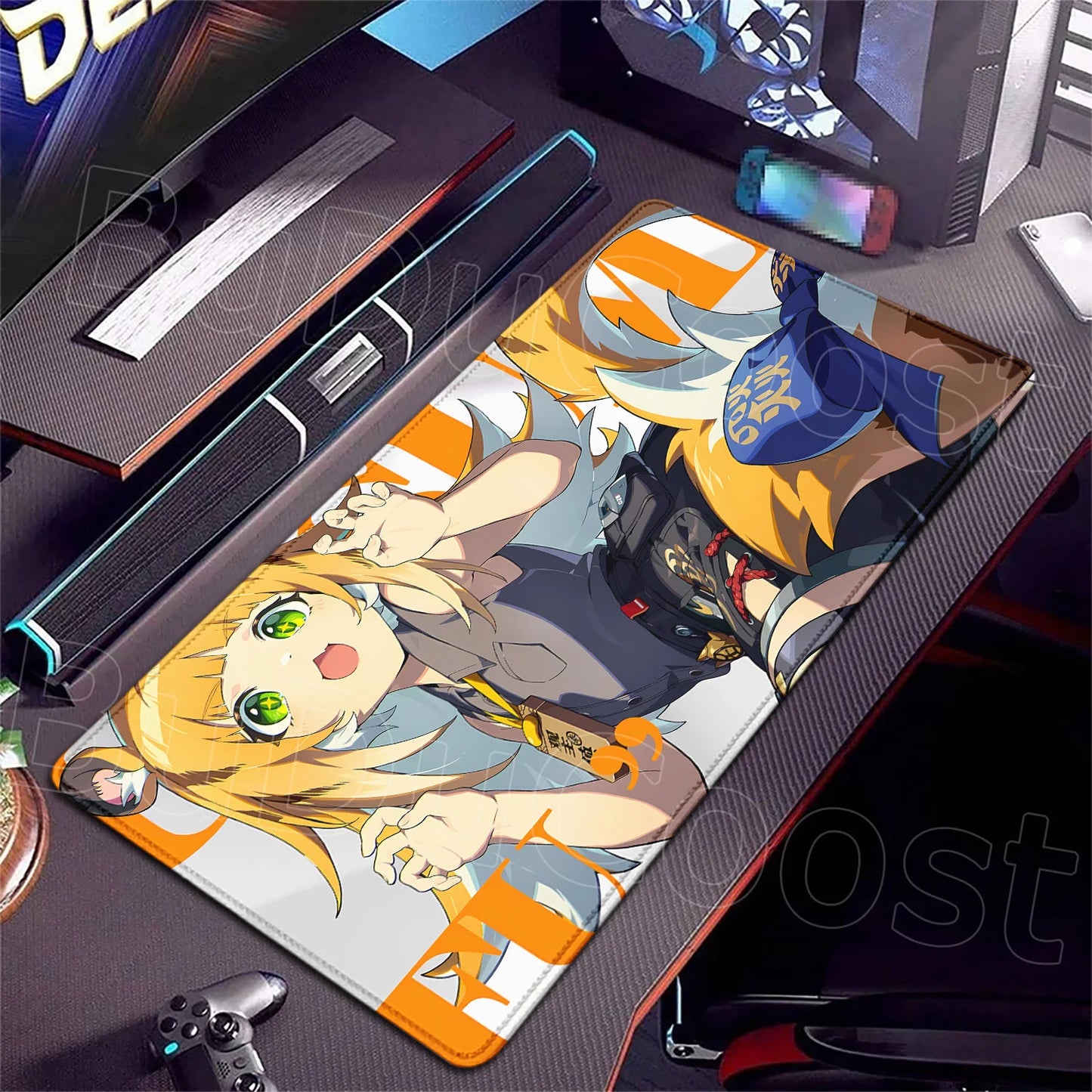 Zenless Zone Zero Karakter Geniş Mouse Pad