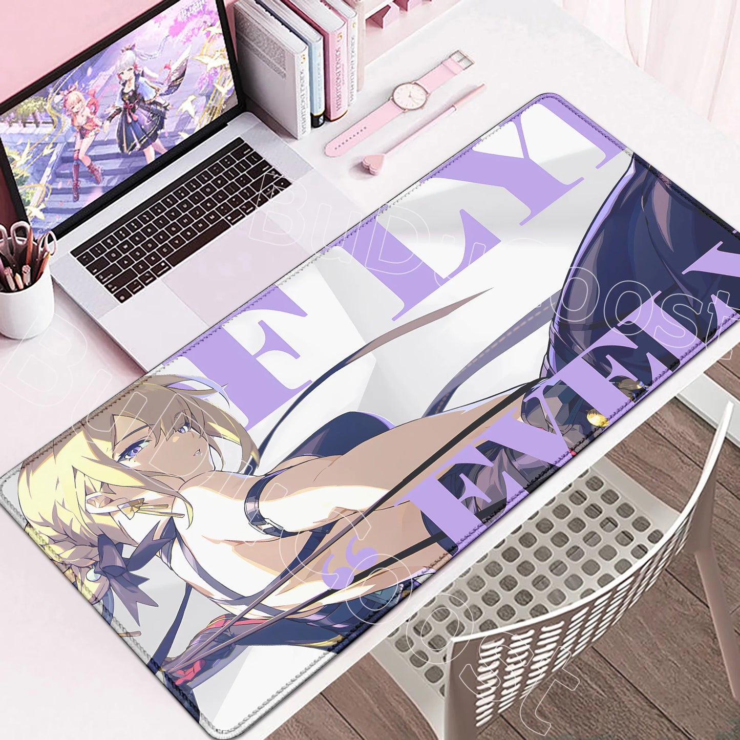 Zenless Zone Zero Karakter Geniş Mouse Pad