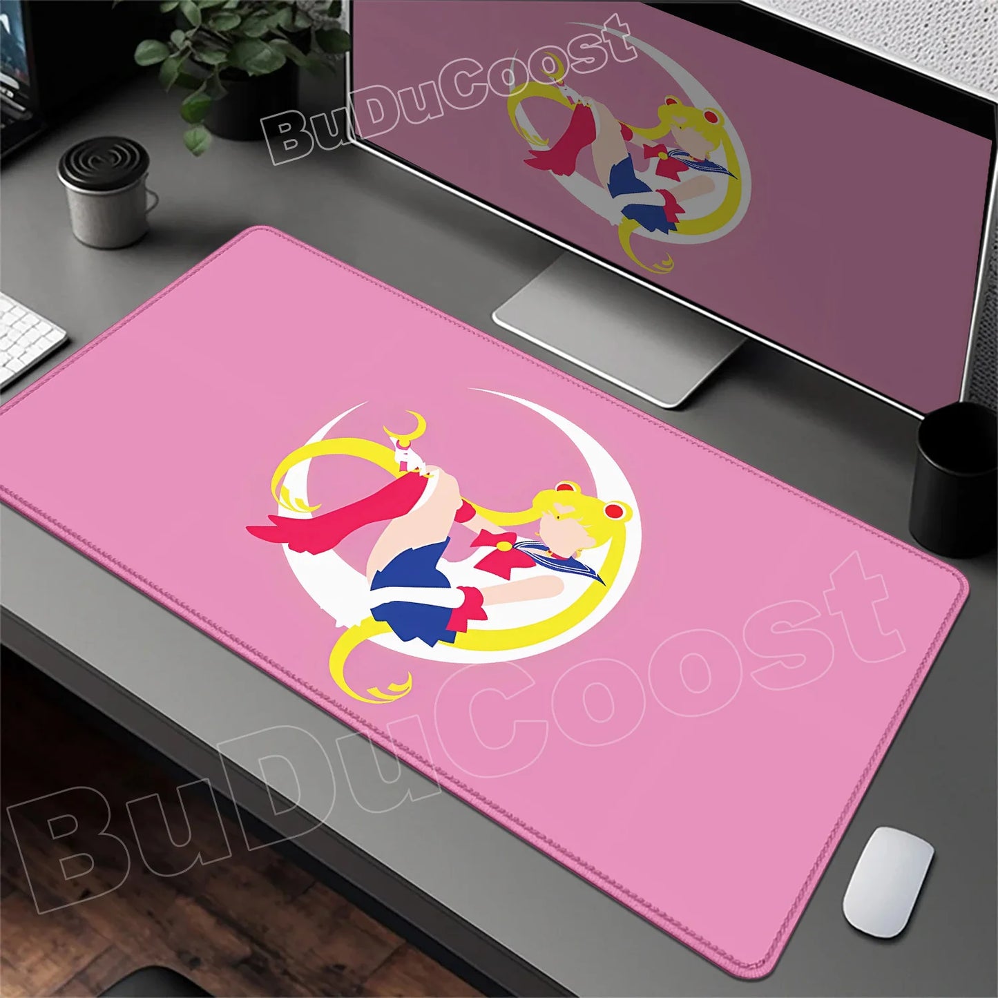 Sailor Moon Anime Geniş Mouse Pad