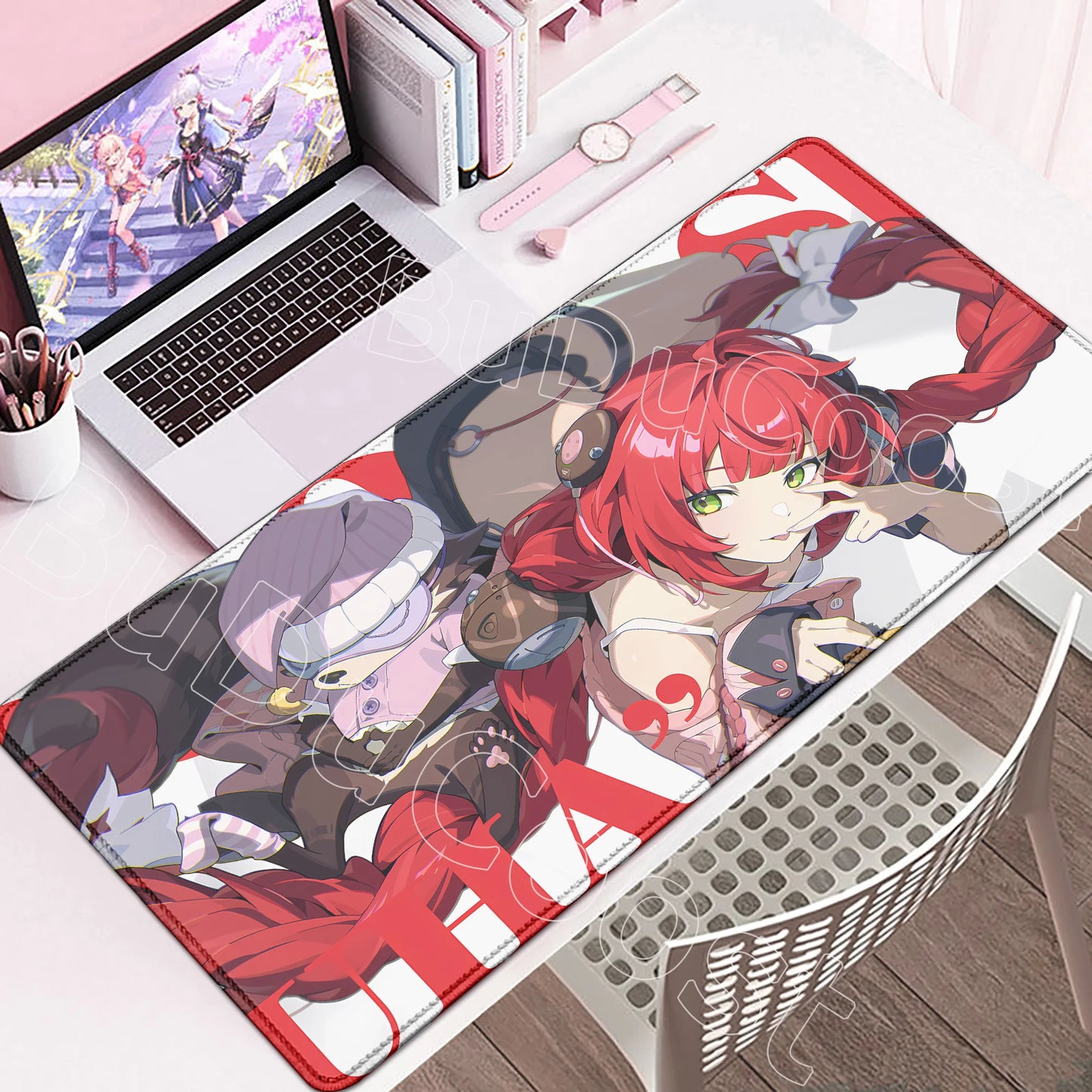 Zenless Zone Zero Karakter Geniş Mouse Pad
