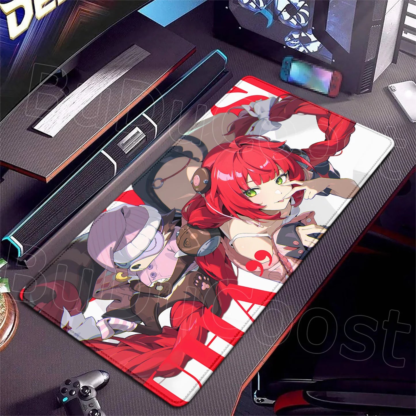 Zenless Zone Zero Karakter Geniş Mouse Pad
