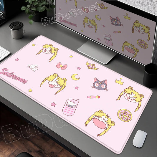 Sailor Moon Anime Geniş Mouse Pad