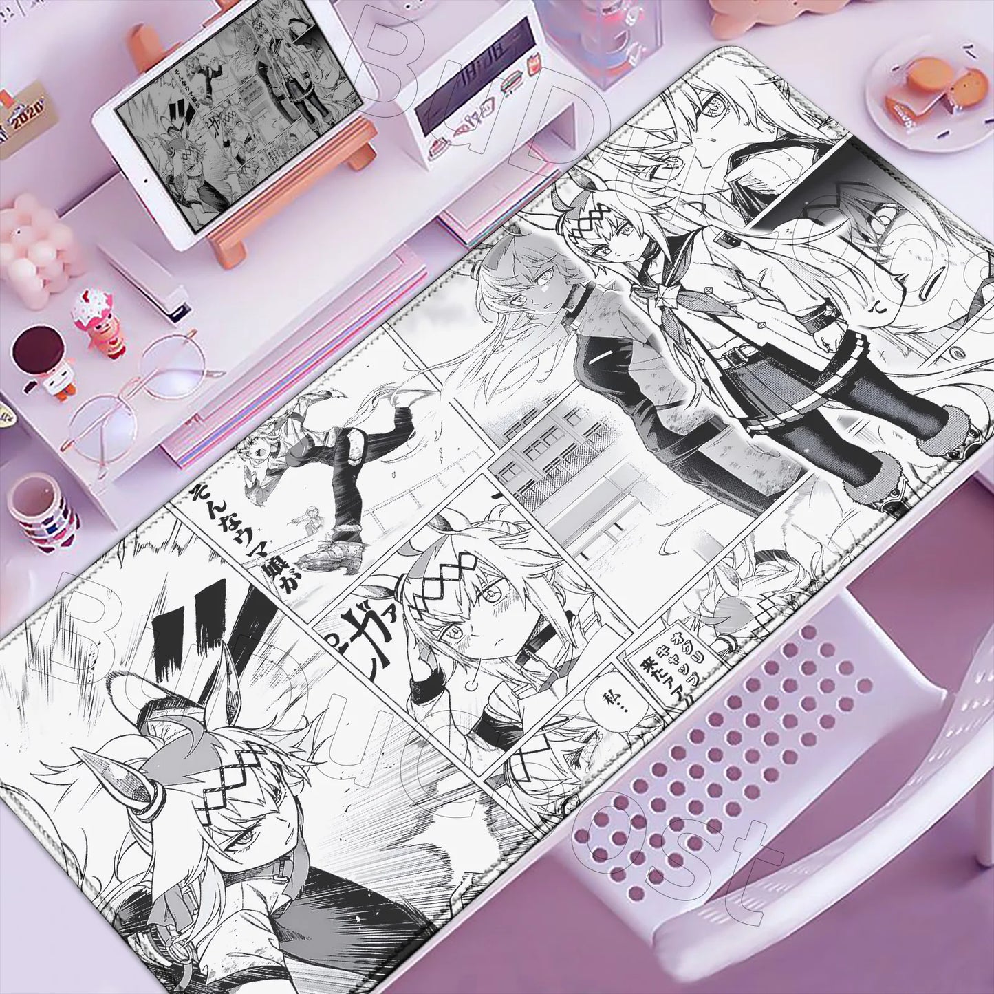 Umamusume Oguri Cap Anime Geniş Mouse Pad