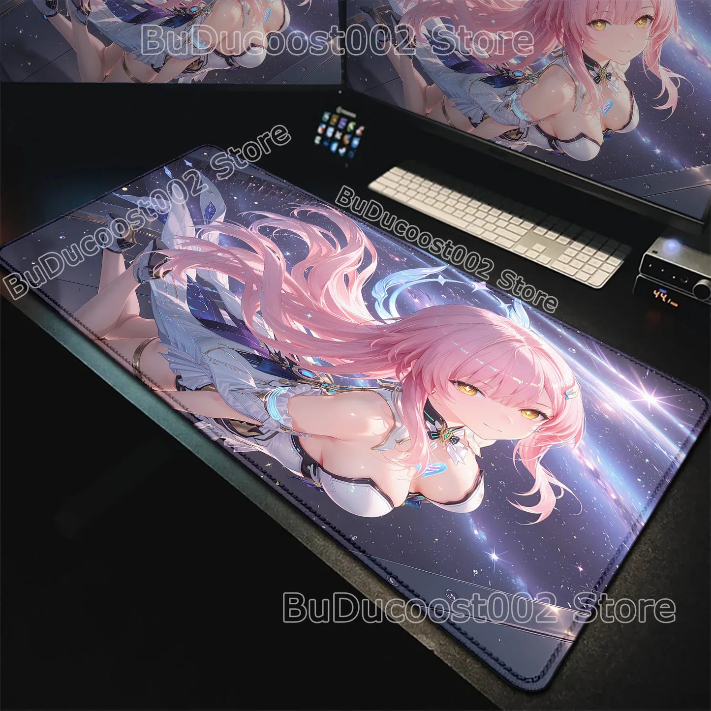Wuthering Waves Anime Gaming Mouse Pad — Geniş Masa Matı