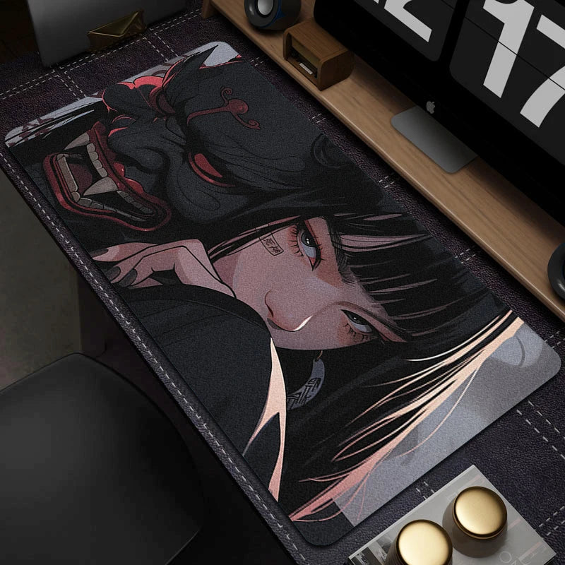 Oni Şeytan Maskesi Anime Geniş Mouse Pad