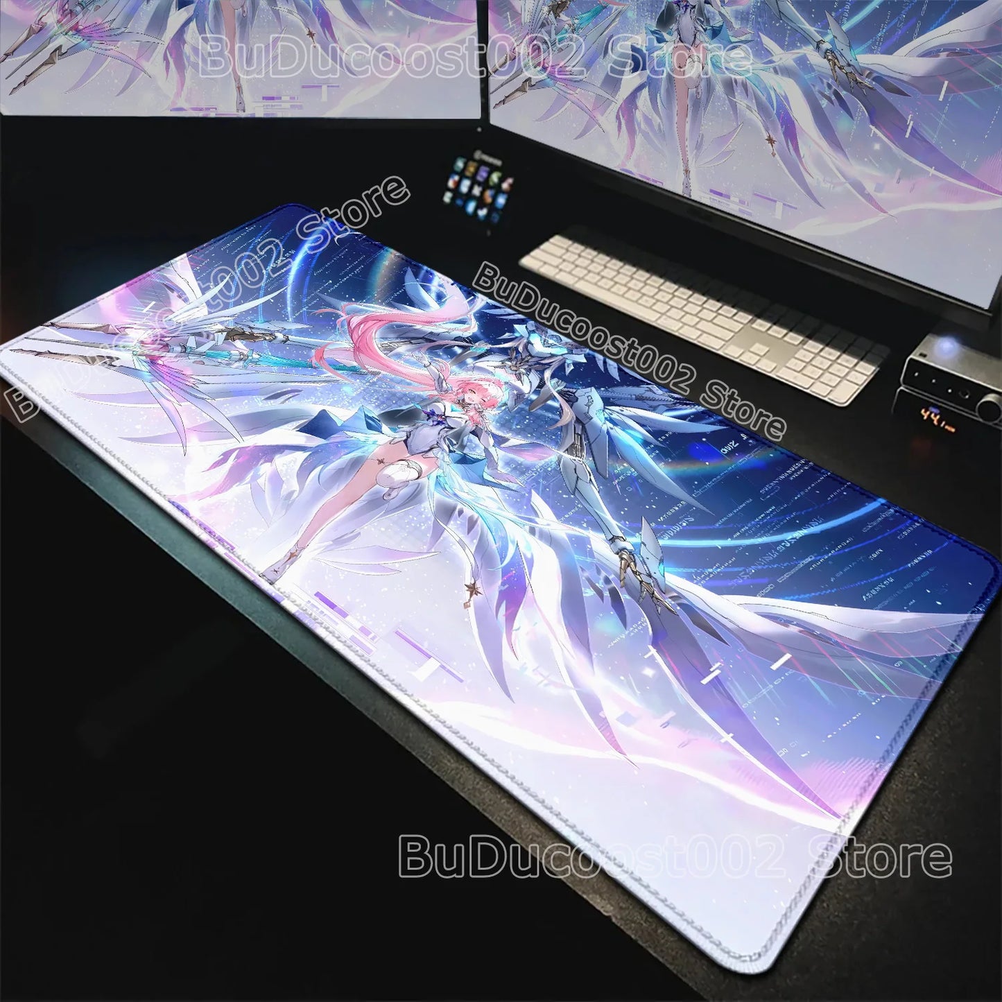Wuthering Waves Anime Gaming Mouse Pad — Geniş Masa Matı