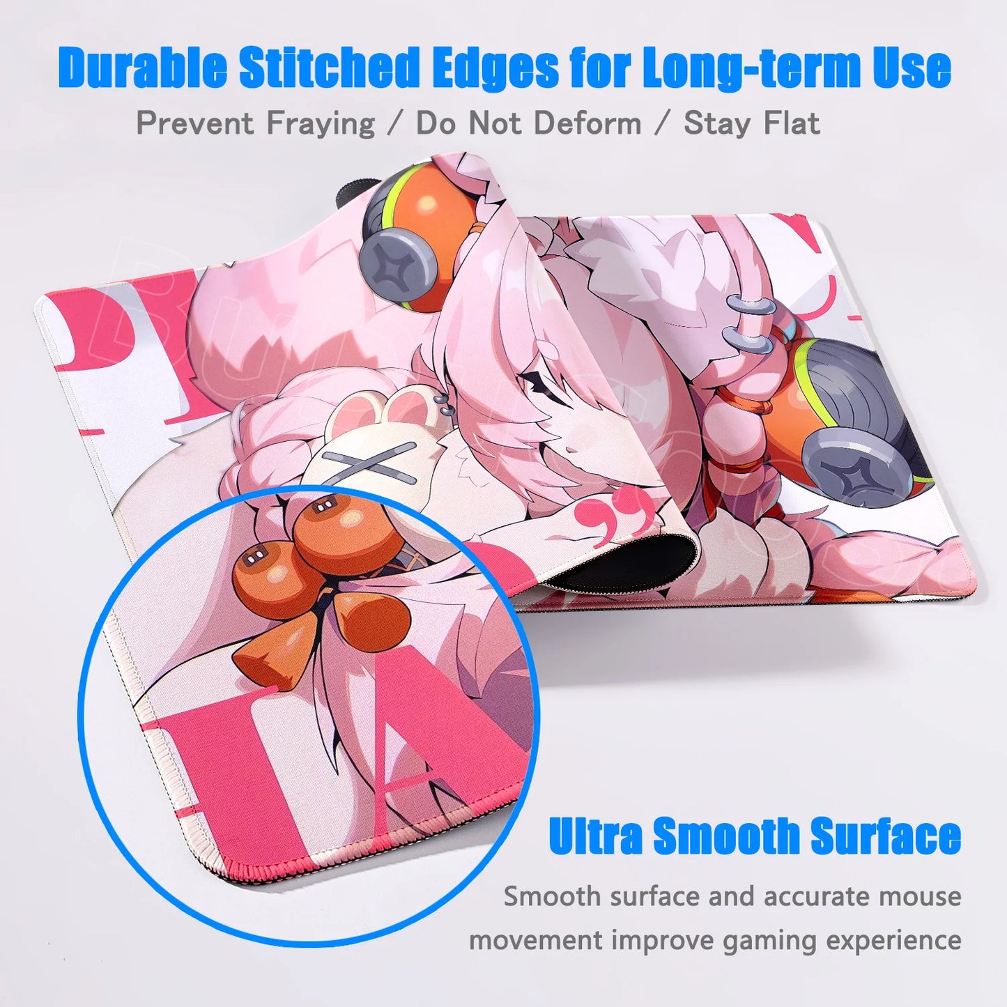 Zenless Zone Zero Karakter Geniş Mouse Pad