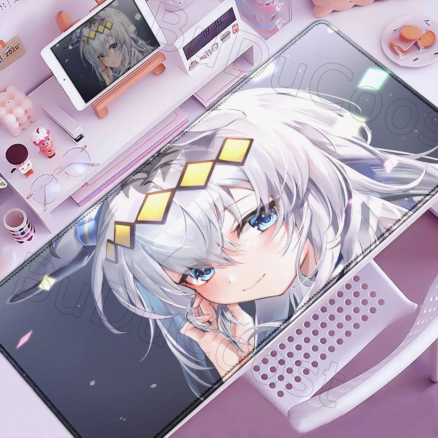 Umamusume Oguri Cap Anime Geniş Mouse Pad