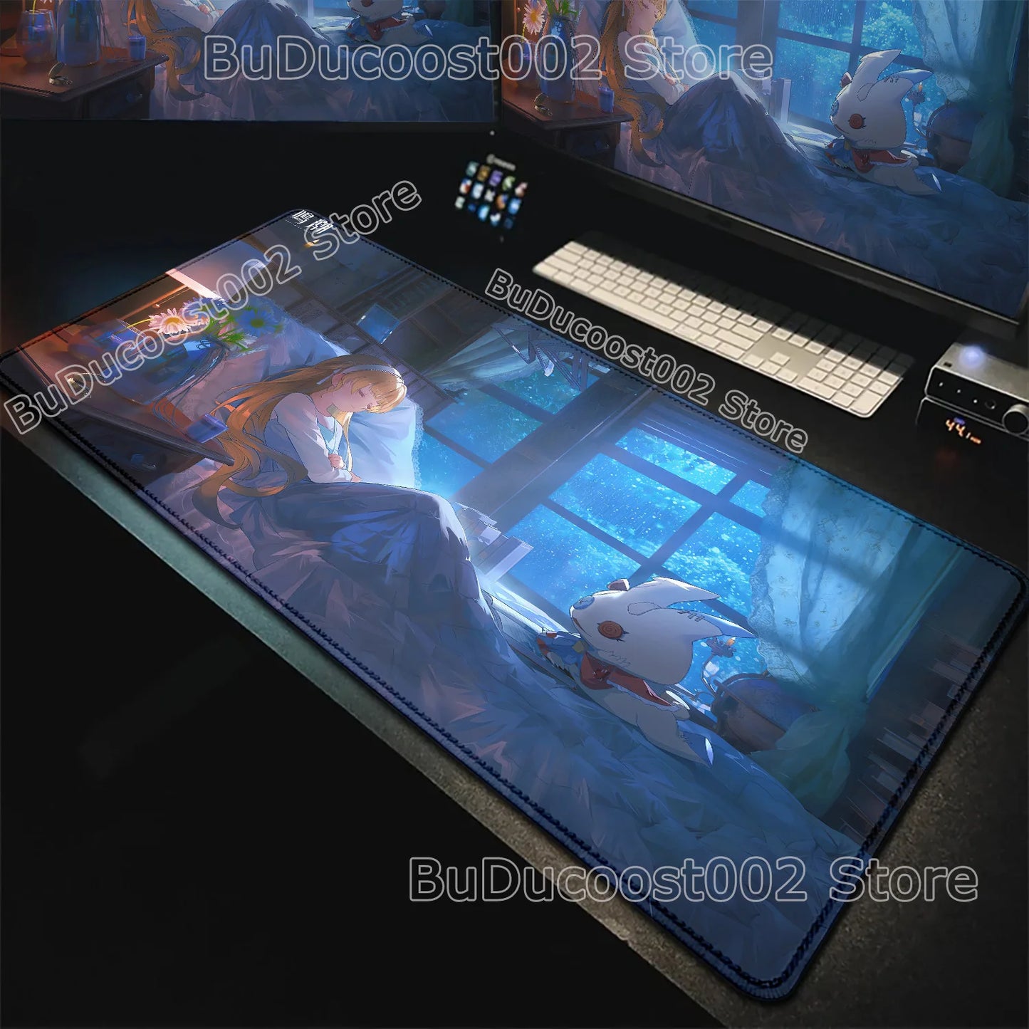 Wuthering Waves Anime Gaming Mouse Pad — Geniş Masa Matı
