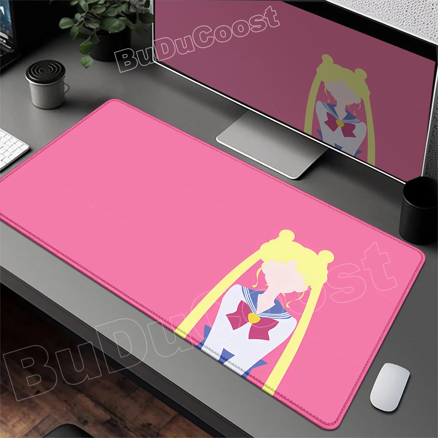 Sailor Moon Anime Geniş Mouse Pad