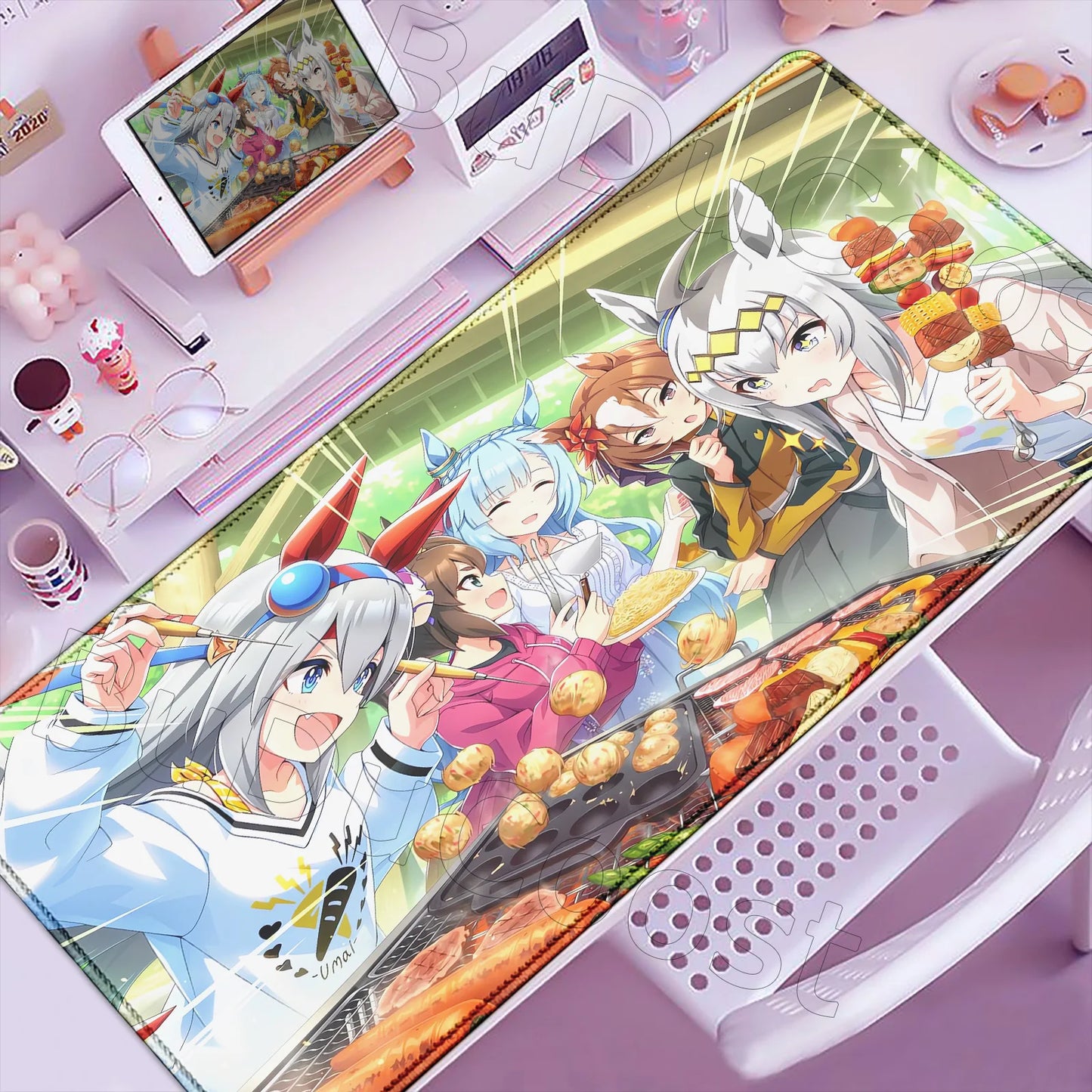 Umamusume Oguri Cap Anime Geniş Mouse Pad