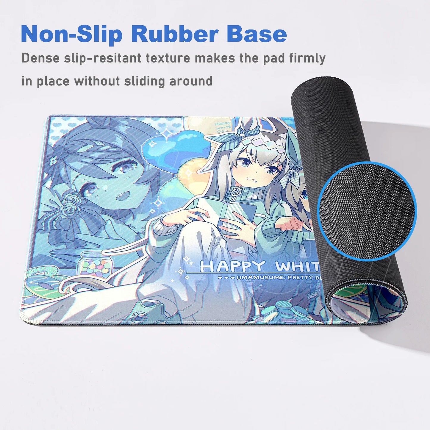 Umamusume Oguri Cap Anime Geniş Mouse Pad