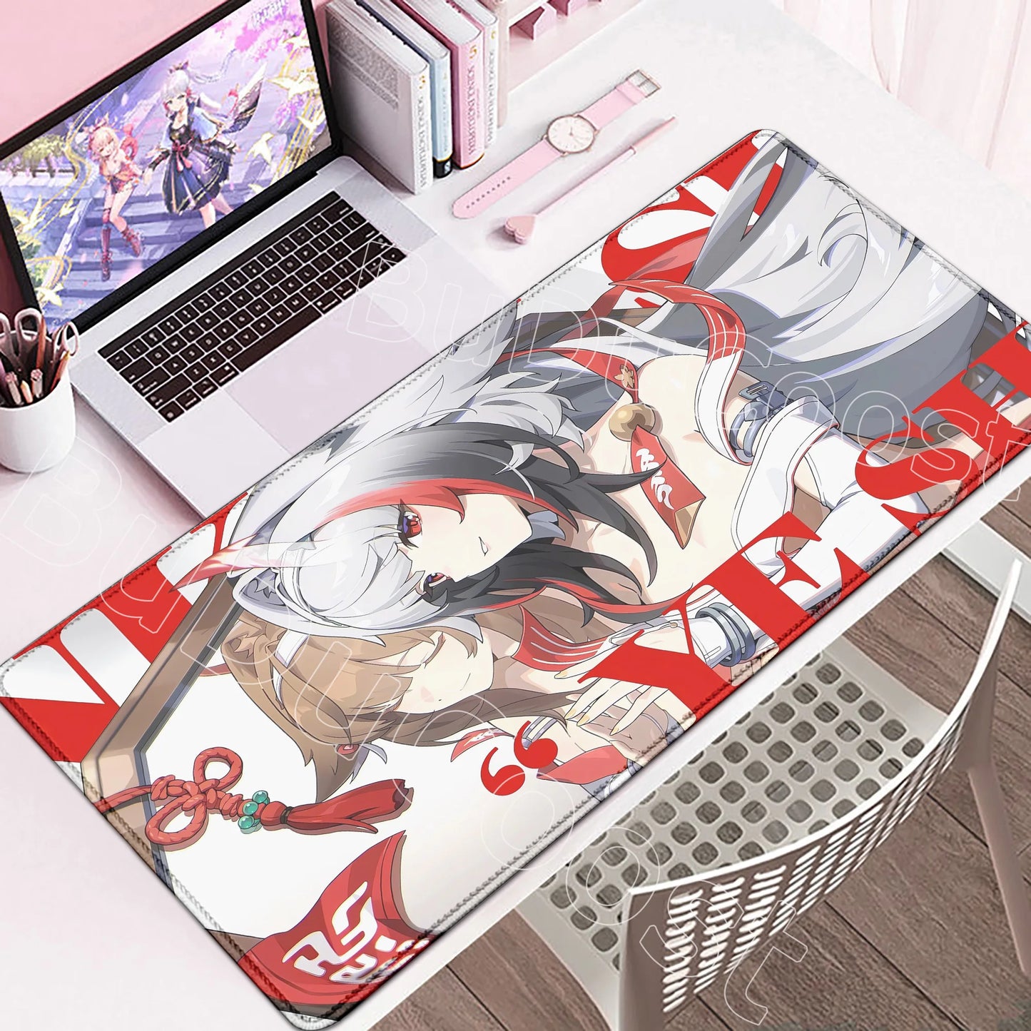 Zenless Zone Zero Karakter Geniş Mouse Pad