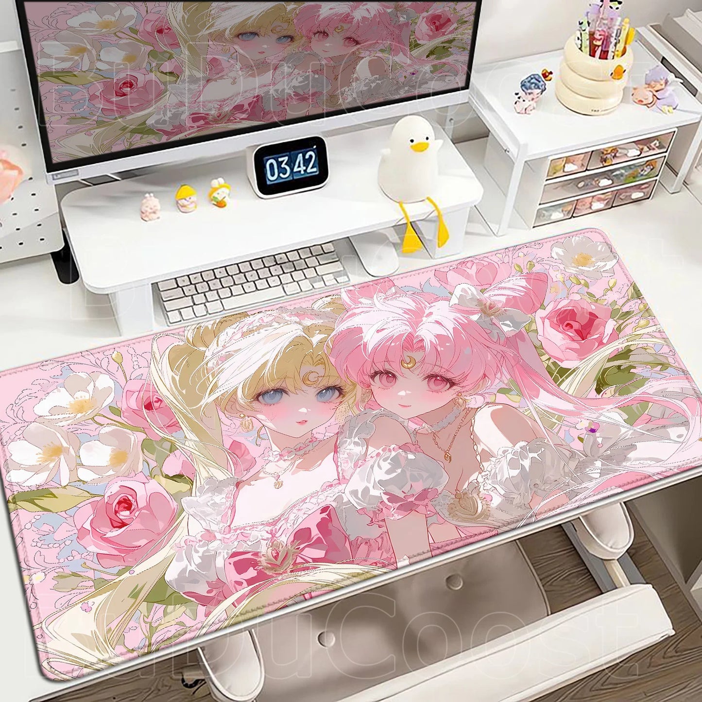 Sailor Moon Anime Geniş Mouse Pad