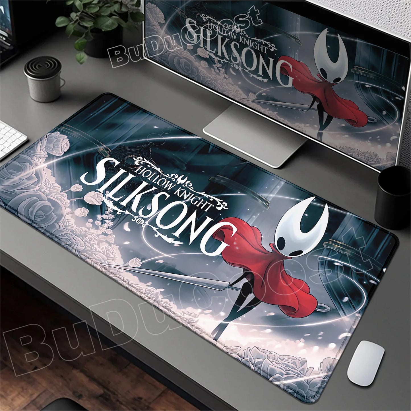 Hollow Knight Silksong Geniş Mouse Pad