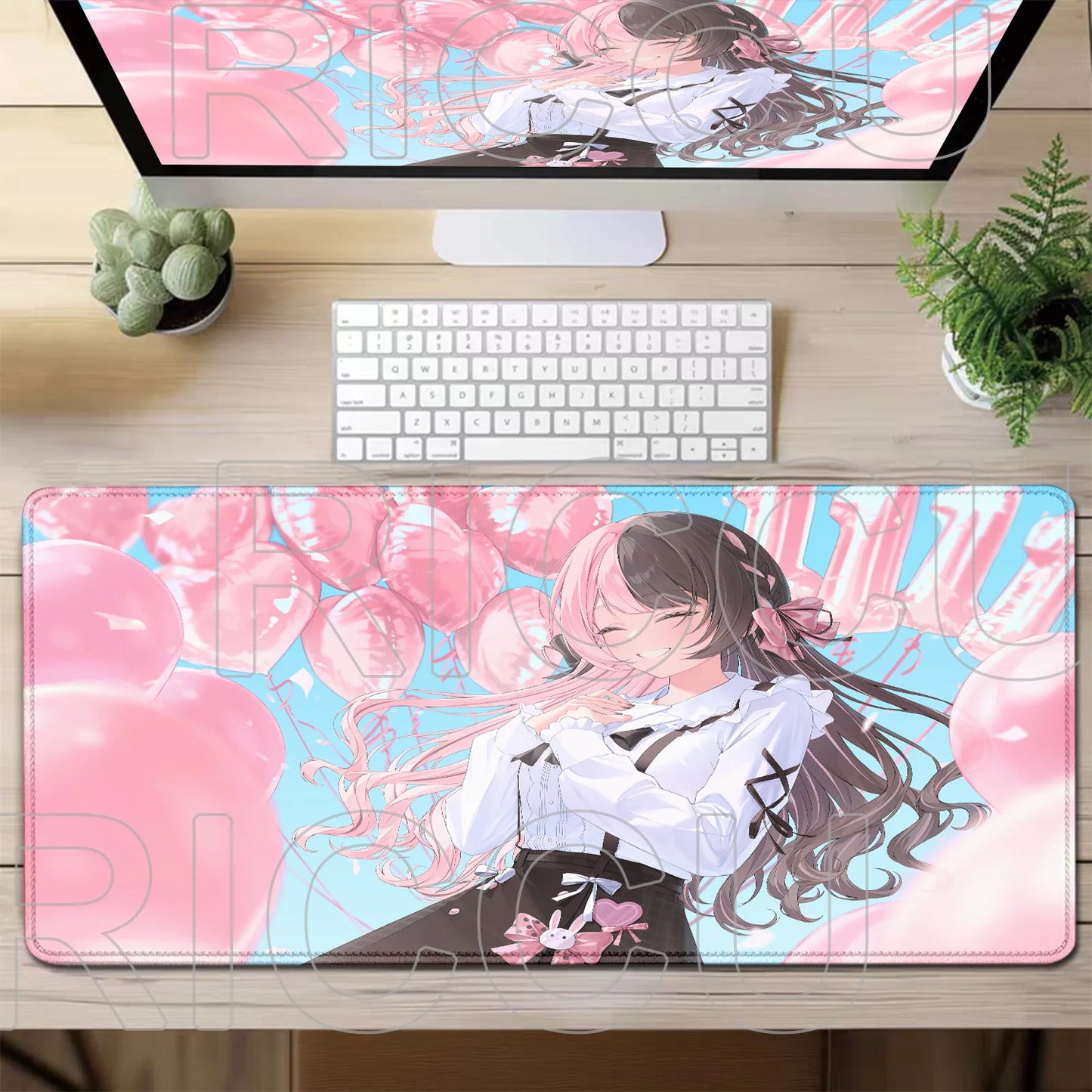 VSPO Hinano Tachibana Anime Geniş Mouse Pad