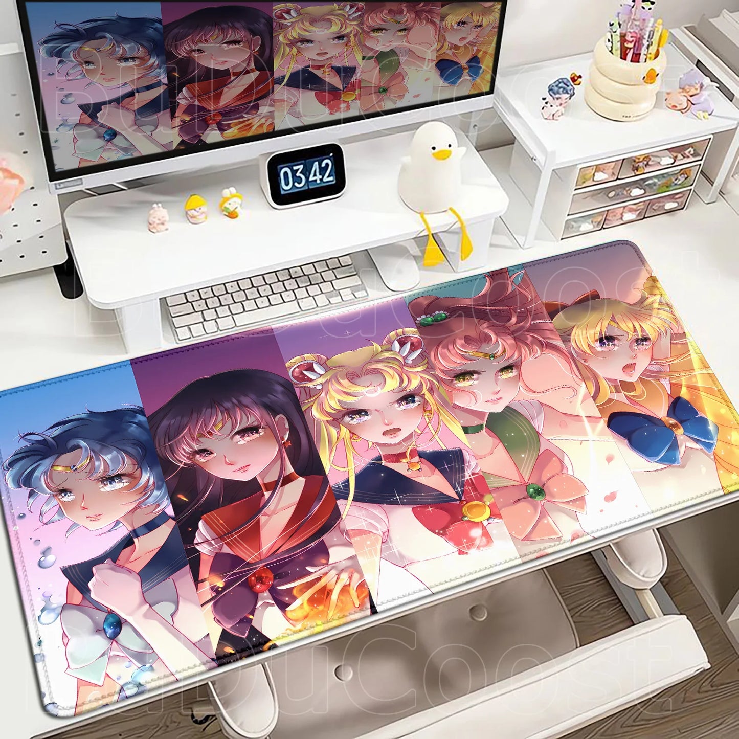 Sailor Moon Anime Geniş Mouse Pad