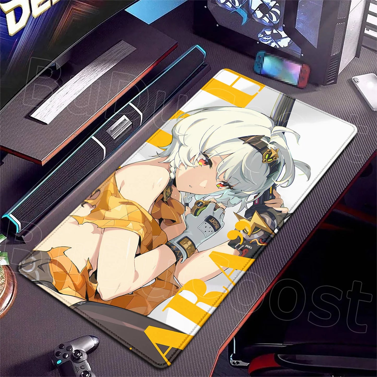 Zenless Zone Zero Karakter Geniş Mouse Pad