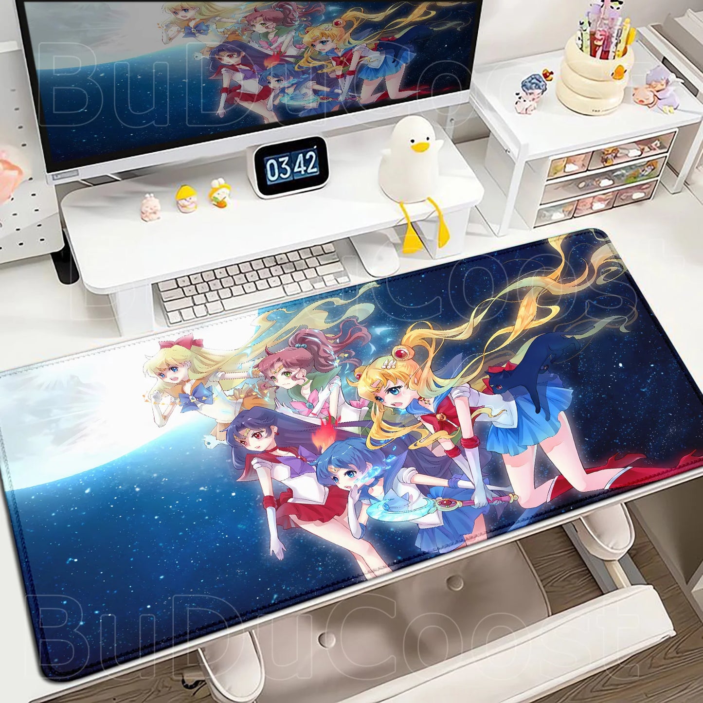 Sailor Moon Anime Geniş Mouse Pad