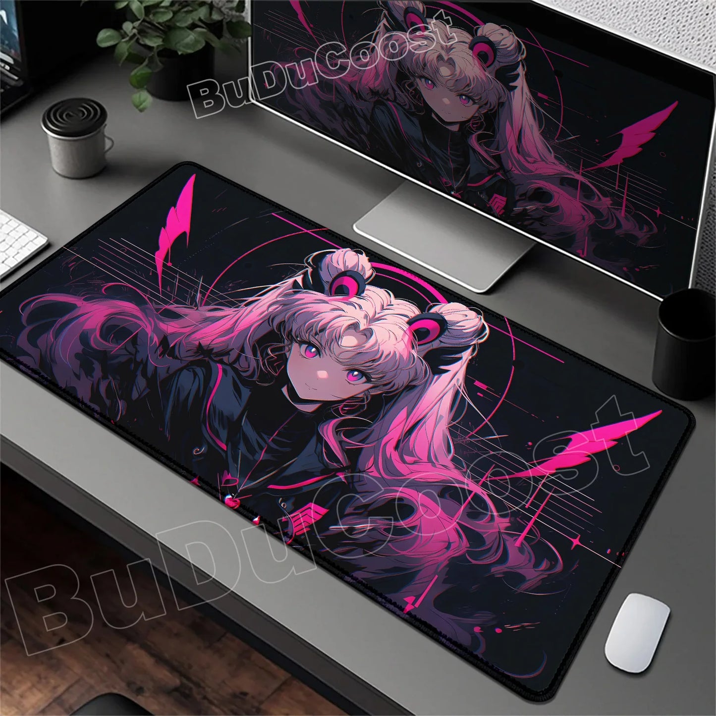 Sailor Moon Anime Geniş Mouse Pad