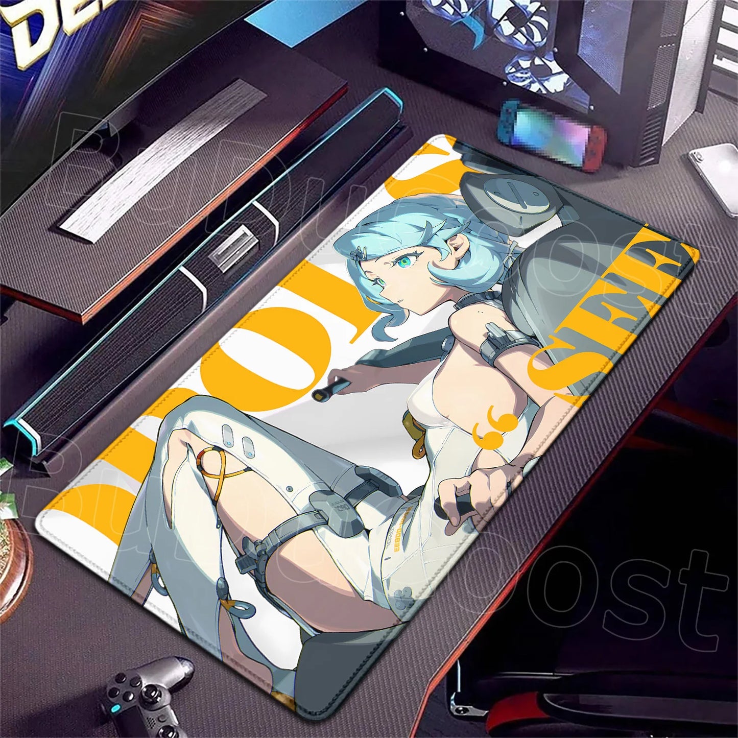 Zenless Zone Zero Karakter Geniş Mouse Pad