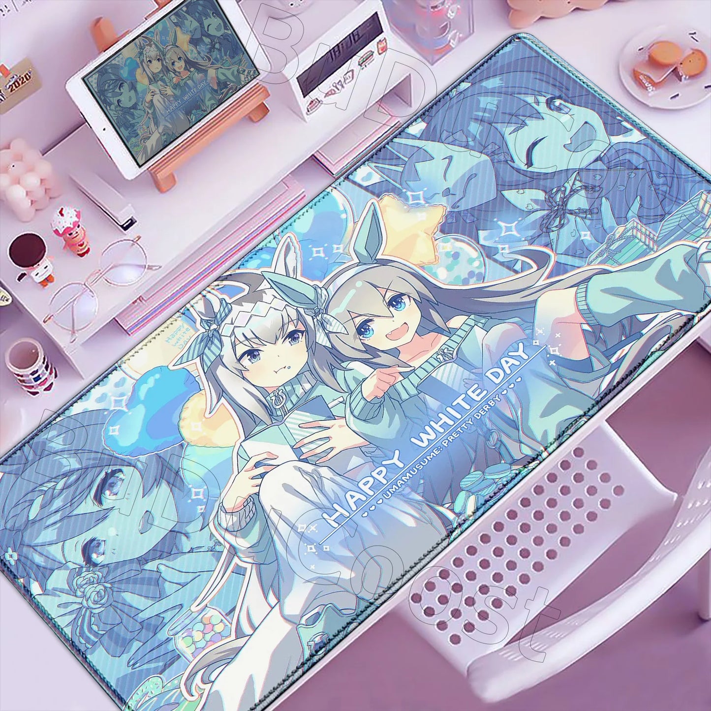 Umamusume Oguri Cap Anime Geniş Mouse Pad