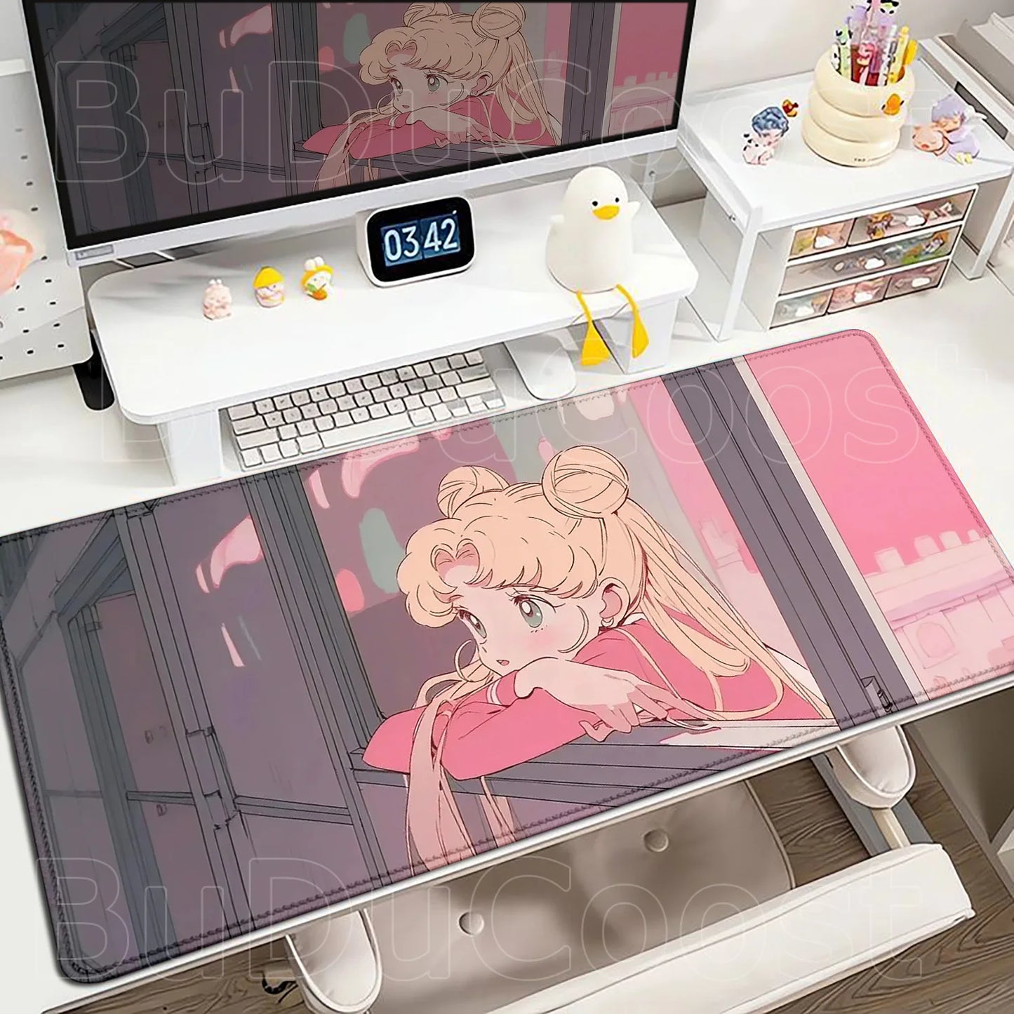 Sailor Moon Anime Geniş Mouse Pad