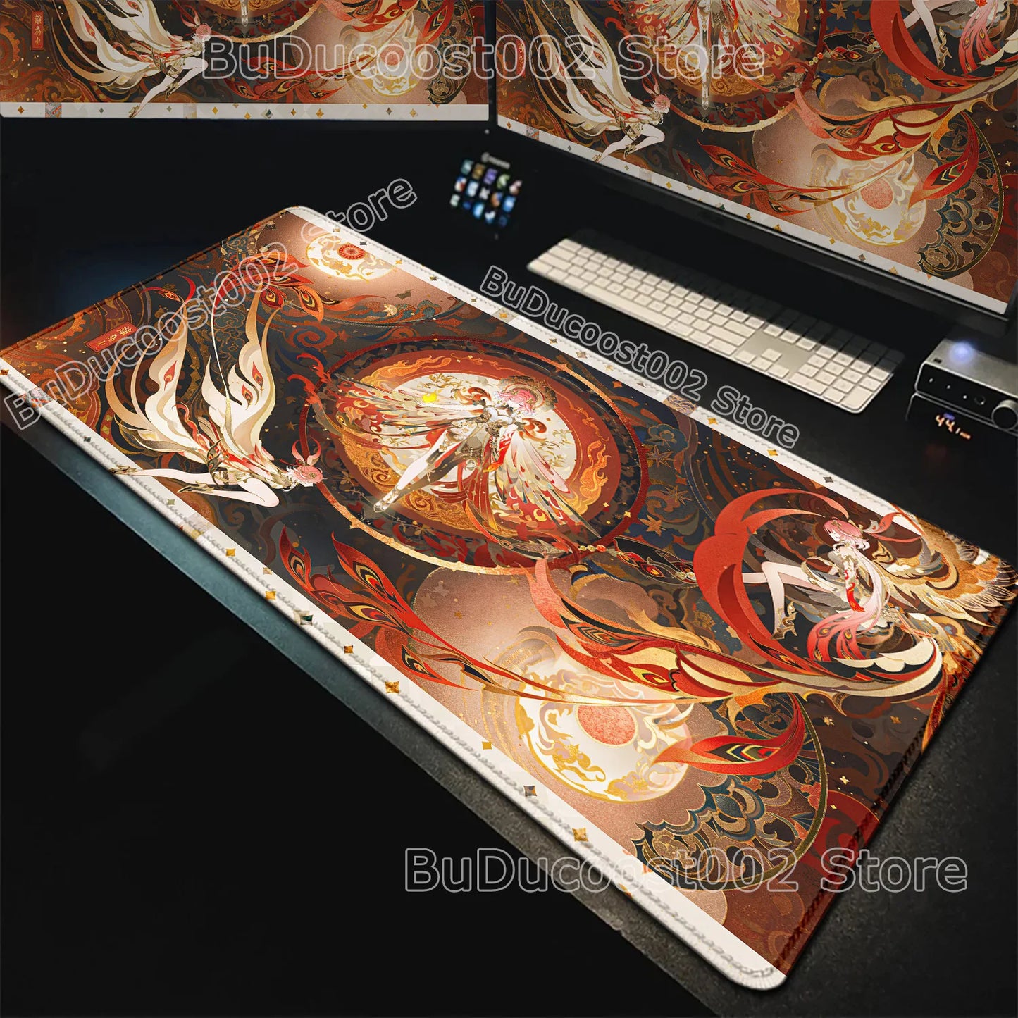Wuthering Waves Anime Gaming Mouse Pad — Geniş Masa Matı