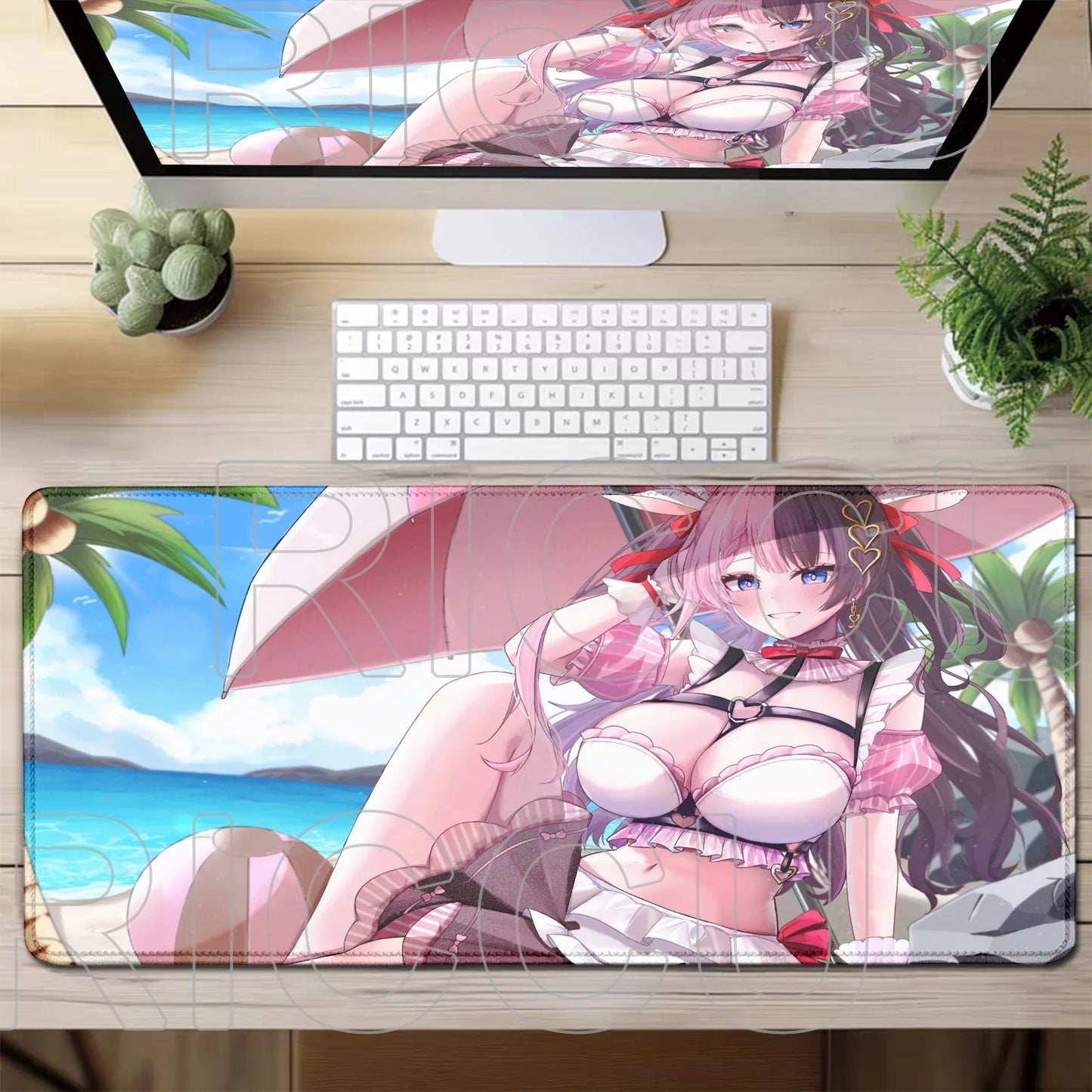 VSPO Hinano Tachibana Anime Geniş Mouse Pad