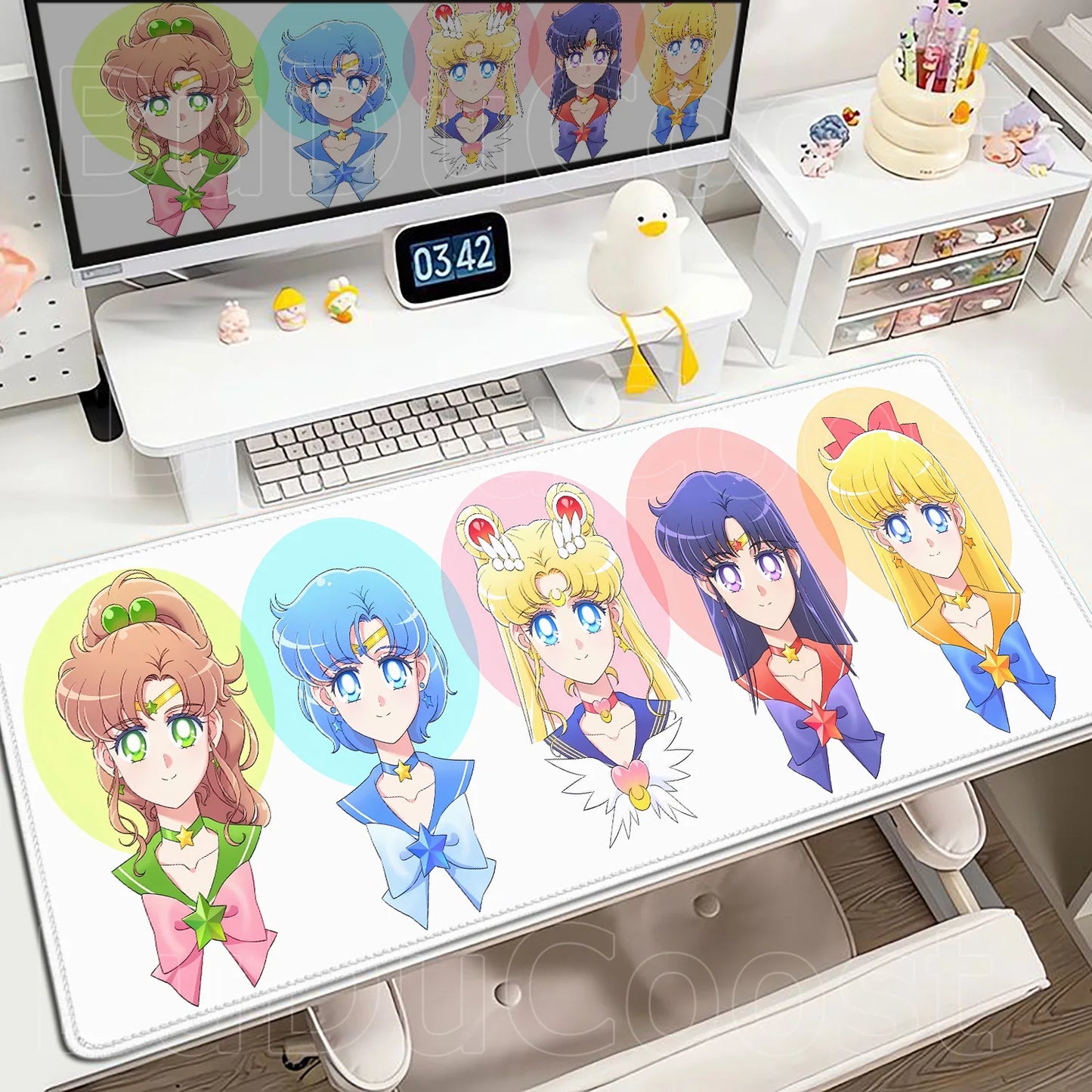 Sailor Moon Anime Geniş Mouse Pad