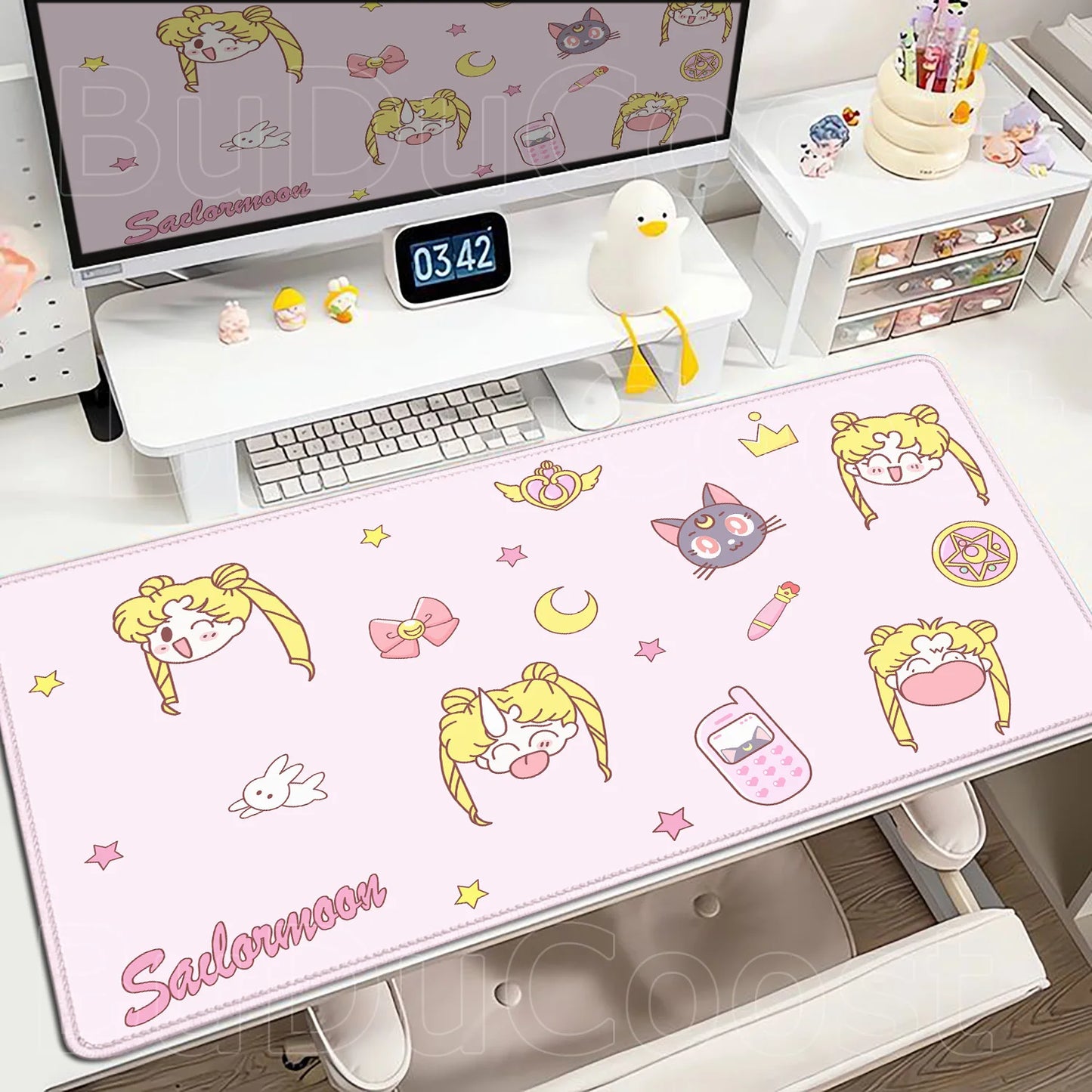 Sailor Moon Anime Geniş Mouse Pad