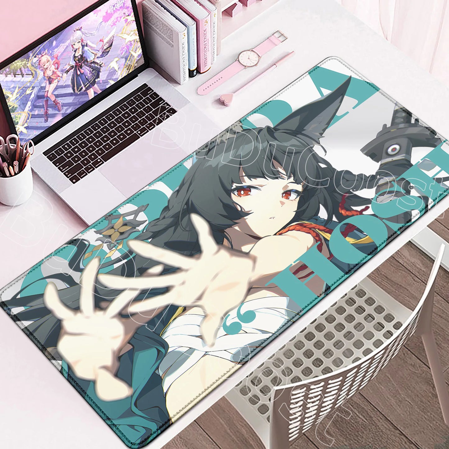 Zenless Zone Zero Karakter Geniş Mouse Pad