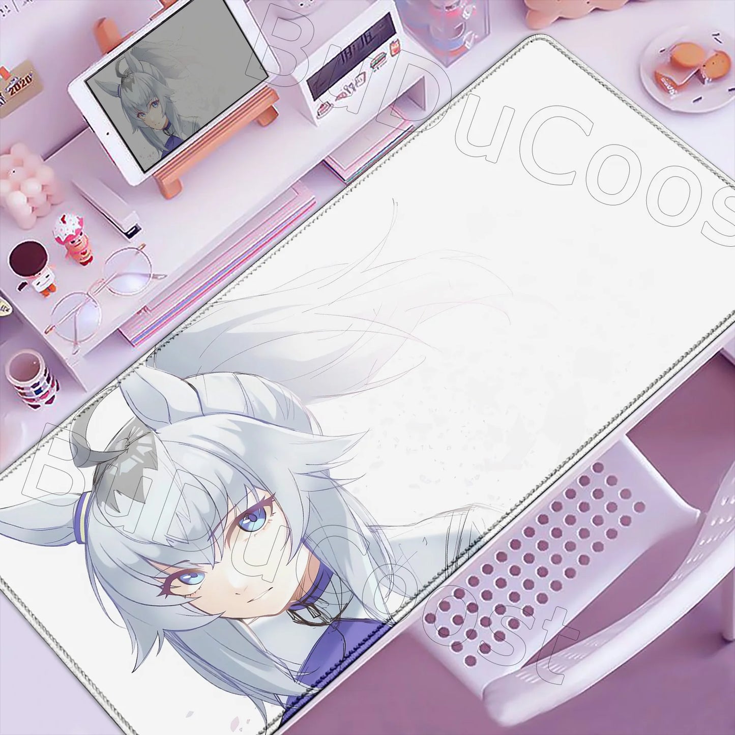 Umamusume Oguri Cap Anime Geniş Mouse Pad