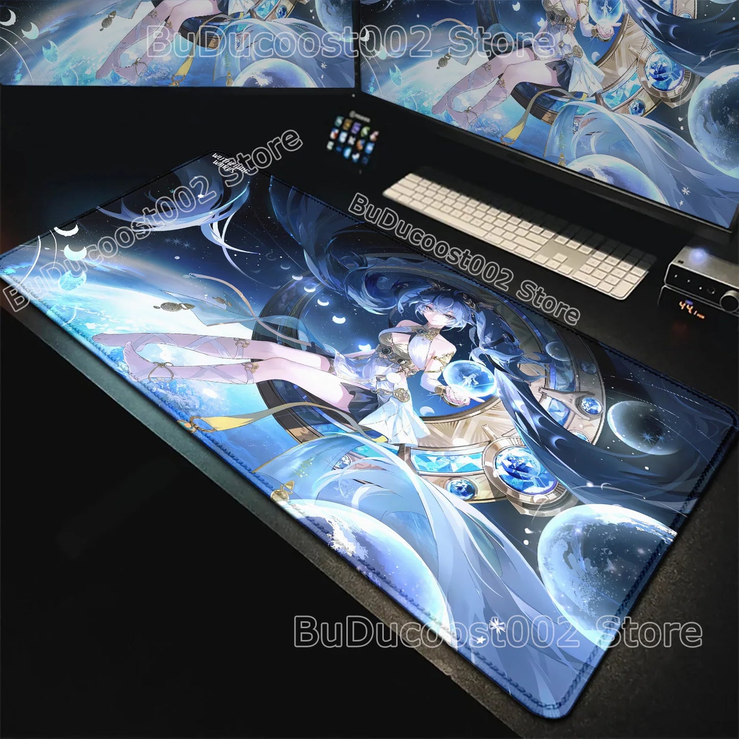 Wuthering Waves Anime Gaming Mouse Pad — Geniş Masa Matı