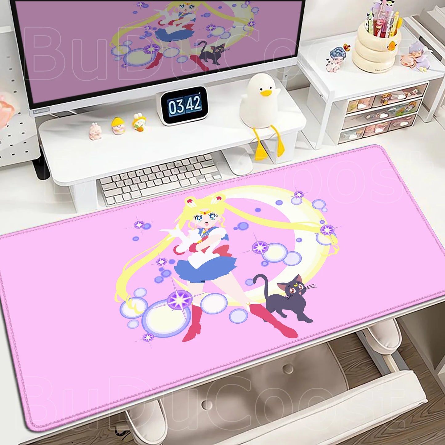 Sailor Moon Anime Geniş Mouse Pad