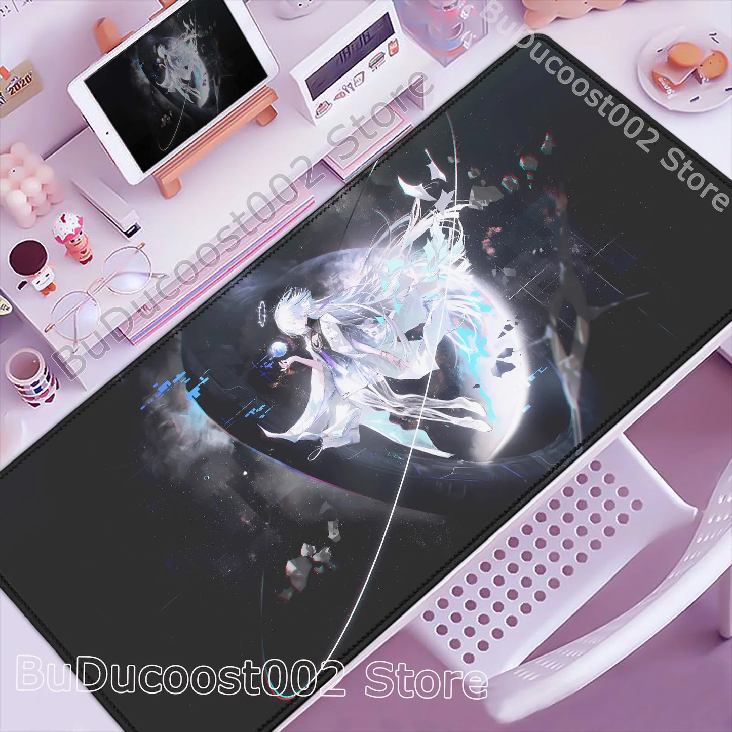 Wuthering Waves Anime Gaming Mouse Pad — Geniş Masa Matı