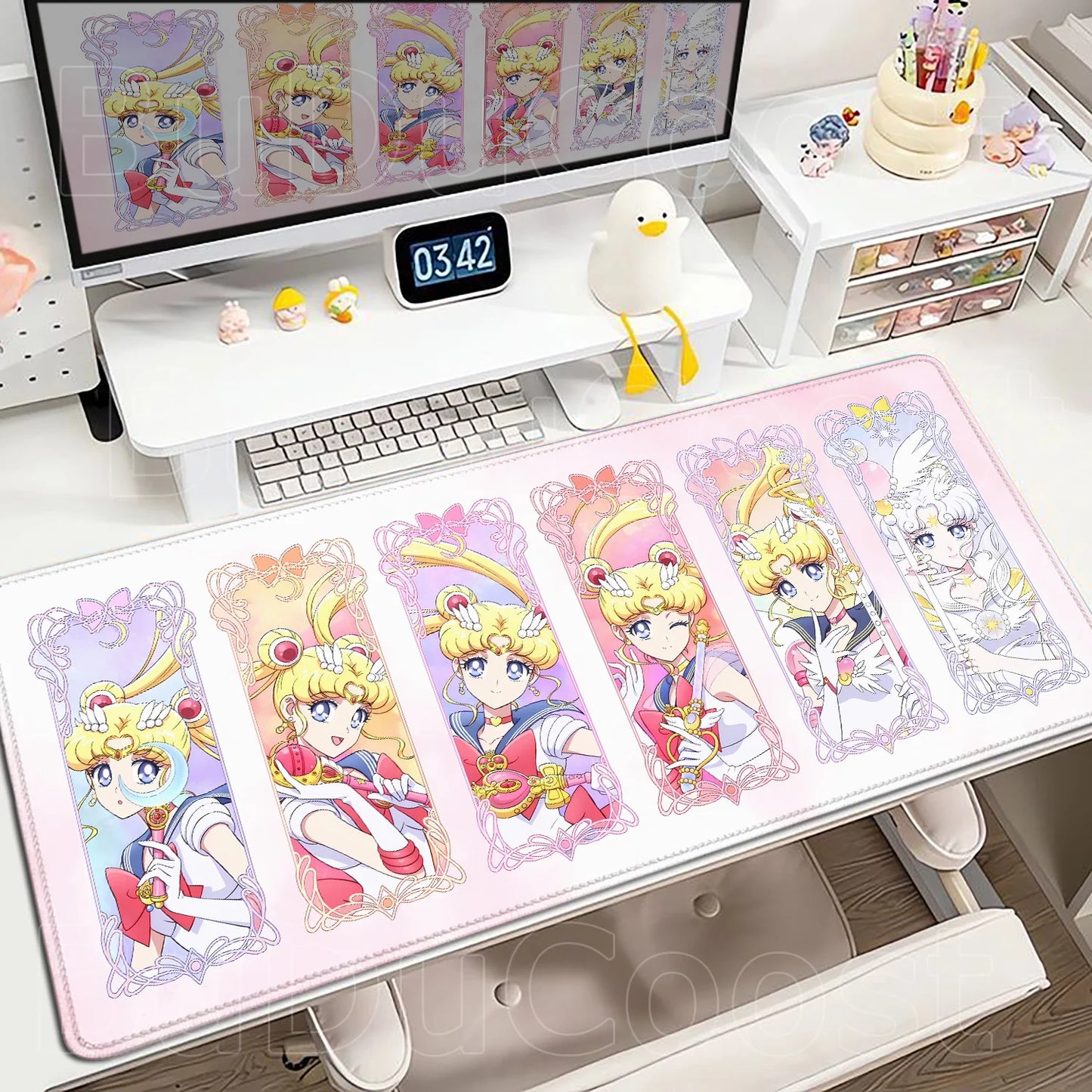 Sailor Moon Anime Geniş Mouse Pad