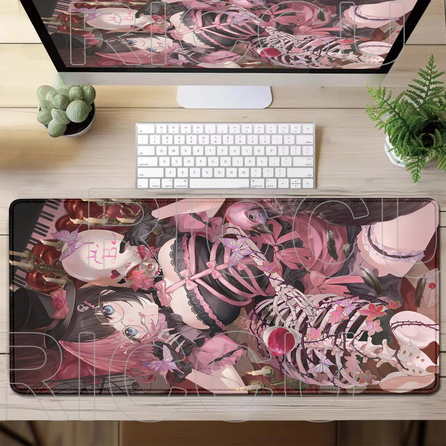 VSPO Hinano Tachibana Anime Geniş Mouse Pad