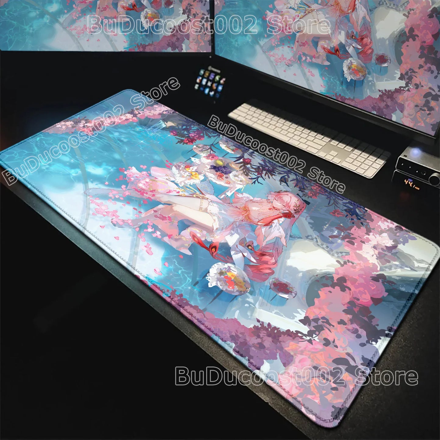 Wuthering Waves Anime Gaming Mouse Pad — Geniş Masa Matı