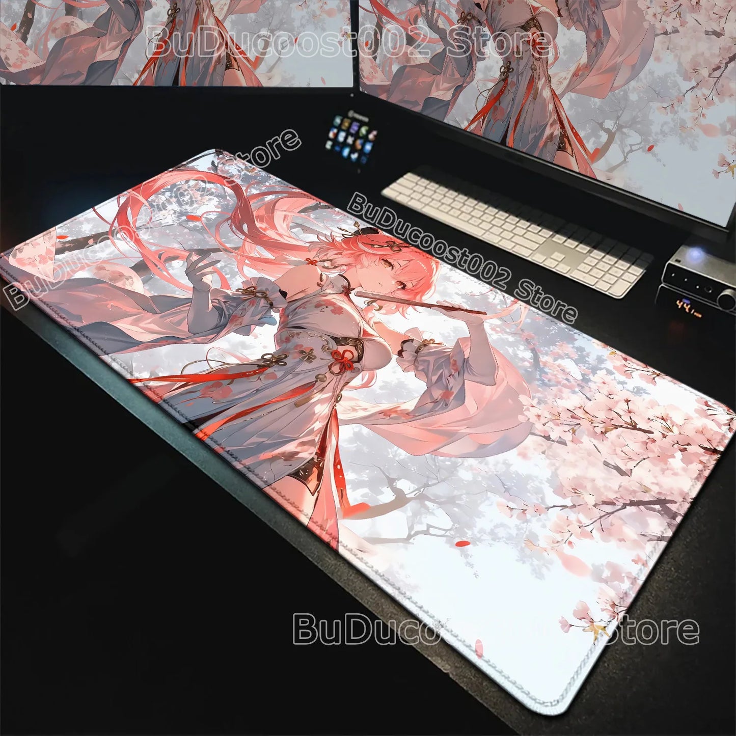 Wuthering Waves Anime Gaming Mouse Pad — Geniş Masa Matı