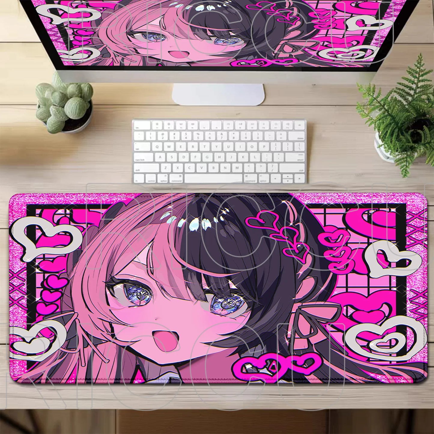 VSPO Hinano Tachibana Anime Geniş Mouse Pad