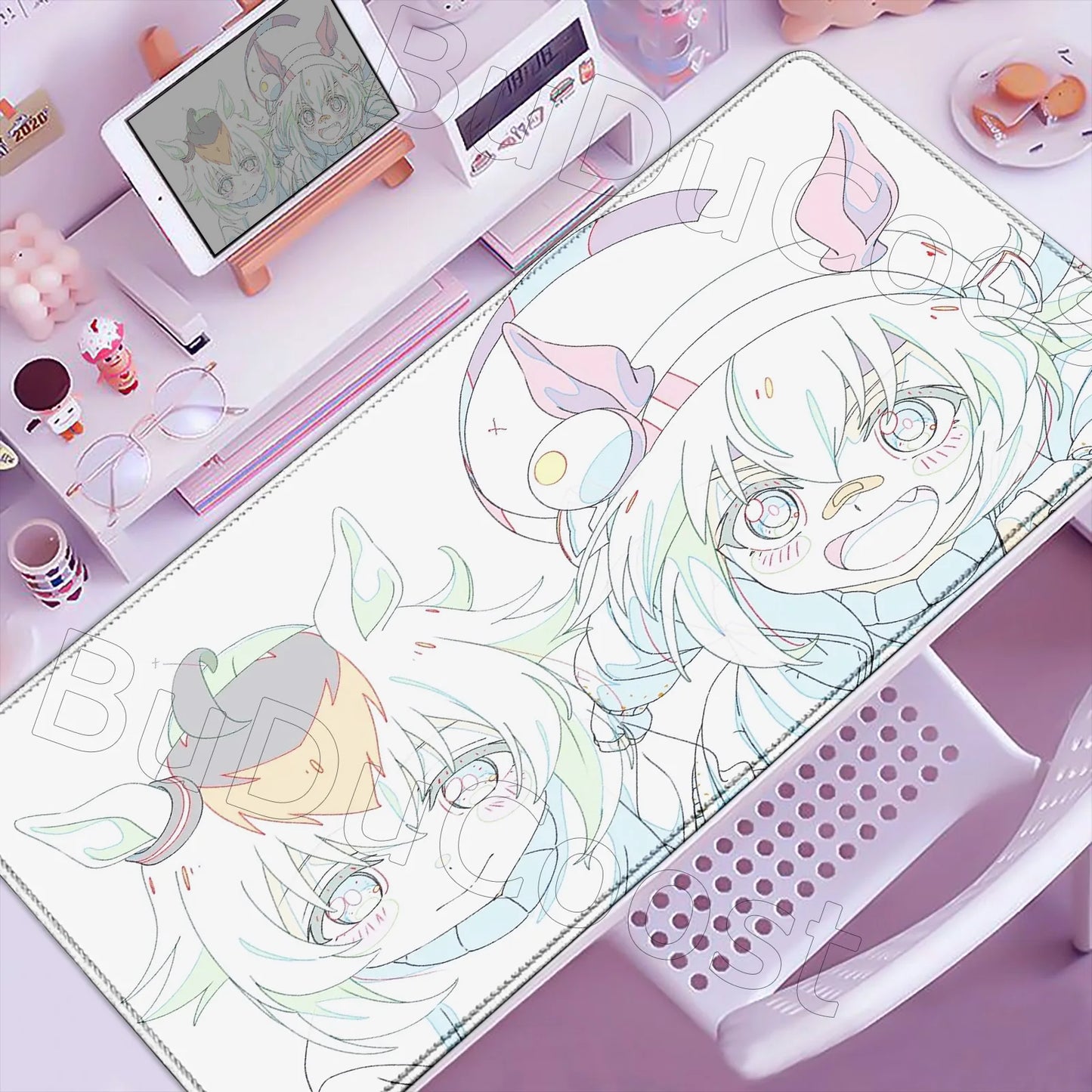 Umamusume Oguri Cap Anime Geniş Mouse Pad