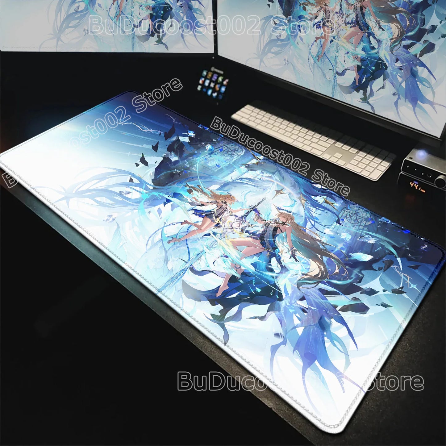 Wuthering Waves Anime Gaming Mouse Pad — Geniş Masa Matı
