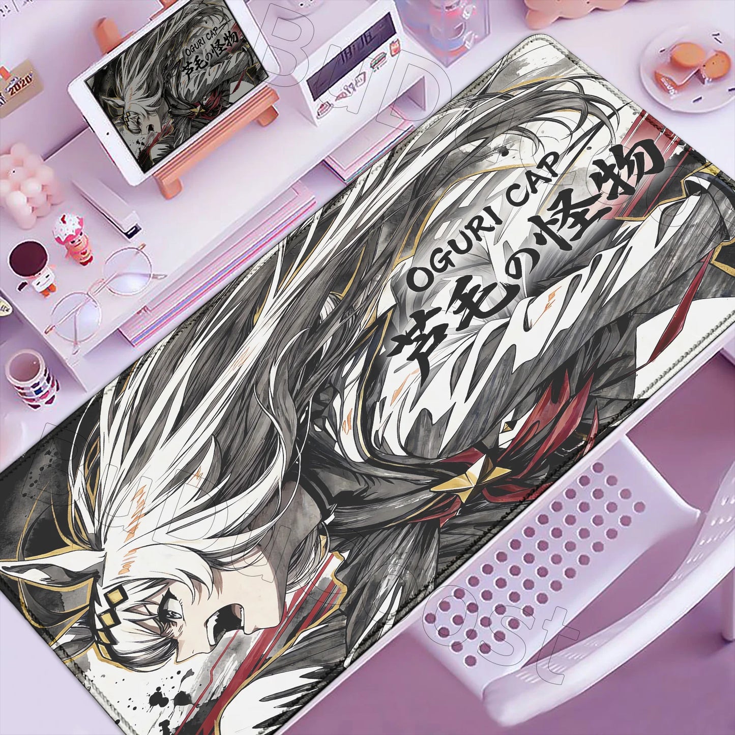 Umamusume Oguri Cap Anime Geniş Mouse Pad