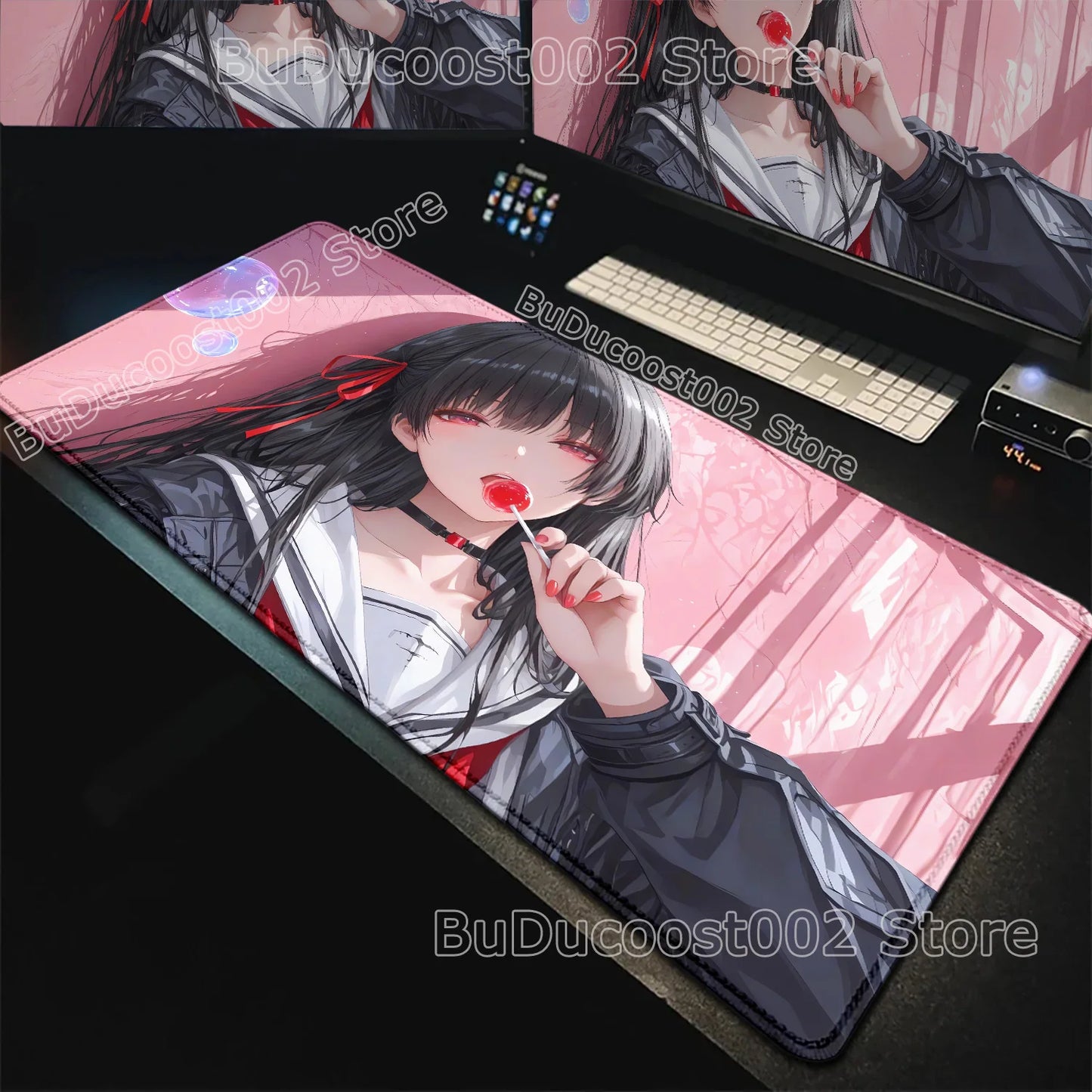 Wuthering Waves Anime Gaming Mouse Pad — Geniş Masa Matı