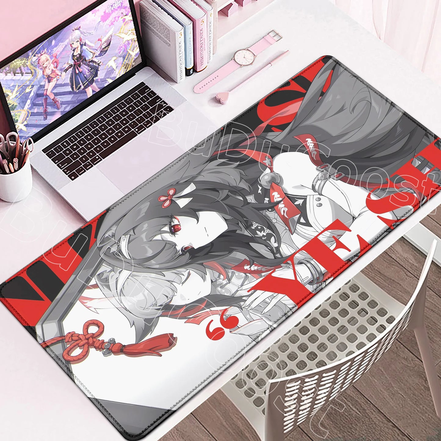 Zenless Zone Zero Karakter Geniş Mouse Pad