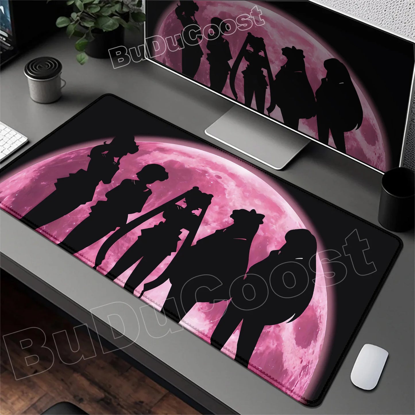 Sailor Moon Anime Geniş Mouse Pad