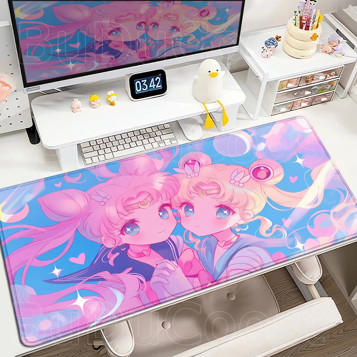 Sailor Moon Anime Geniş Mouse Pad
