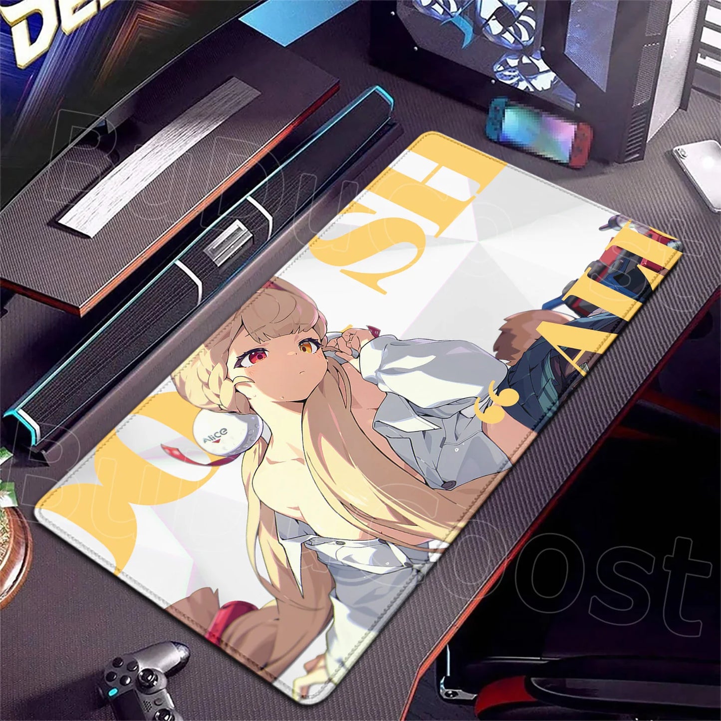 Zenless Zone Zero Karakter Geniş Mouse Pad